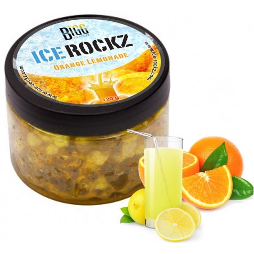Aroma pentru narghilea Bigg Ice Rockz Orange Lemonade 120g cu aroma de limonada de portocale